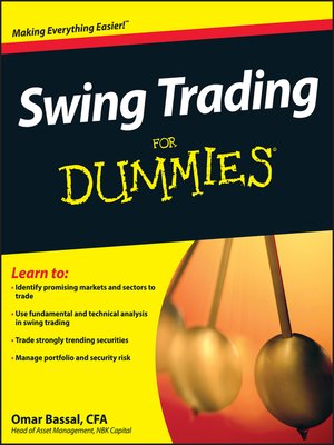 cover image of Swing Trading For Dummies